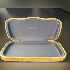 Authentic GUCCI hard sunglass case.